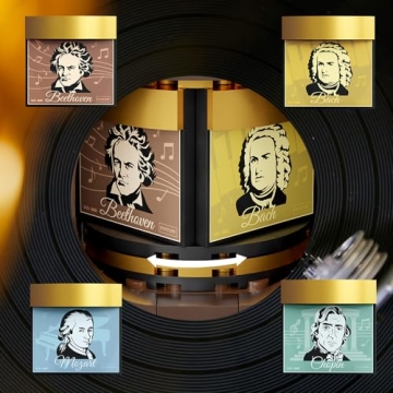 PANTASY Retro Phonograph Building Set for Music Lovers