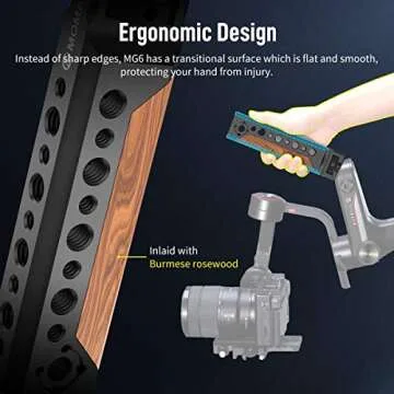 Moman Gimbal Handle for WBS MG6 - Pro Filming Accessory