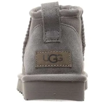 UGG Women's Classic Ultra Mini Boot, Grey, 06
