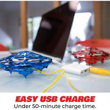 Force1 Scoot Hand Operated Mini Drone for Kids