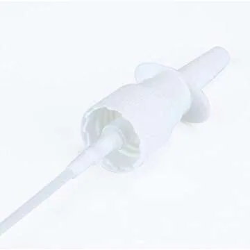 UPSTORE 6PCS 30ML/1oz Empty Refillable Amber Glass Nasal Sprayers Vial Bottle Jar Pump Clean Spray Storage Container Sample Travel Packing Pot For Makeup Cosmetic Applications