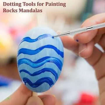 Durable 5Pcs Stainless Steel Dotting Tools for Nail Art