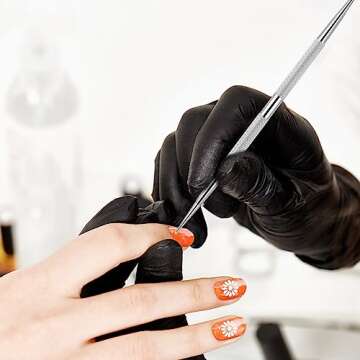 Durable 5Pcs Stainless Steel Dotting Tools for Nail Art