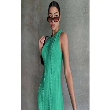 GEMEIQ Women's Maxi Dress - Lightweight Slim Fit Design