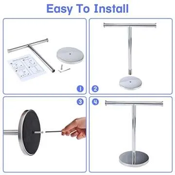 Elegant TocTen Hand Towel Holder Stand for Every Home