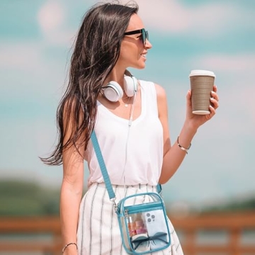 Clear Stadium Purse: Approved Crossbody Bag for All