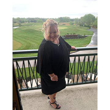 Hanna Nikole Plus Size Chiffon Dress - Elegant & Comfortable
