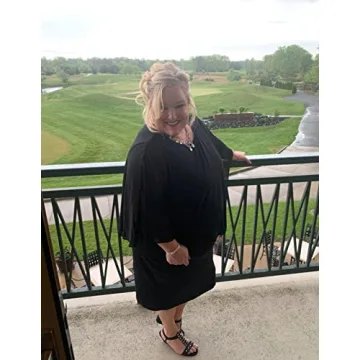 Hanna Nikole Plus Size Chiffon Dress - Elegant & Comfortable