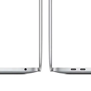 2020 Apple MacBook Pro with Apple M1 Chip (13-inch, 8GB RAM, 256GB SSD Storage) - Silver (Renewed)
