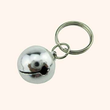 DEVILMAYCARE 7 Metal Jingle Bells for Pets & Crafts