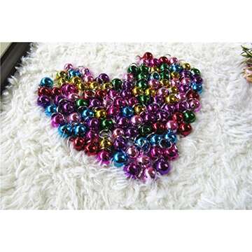 DEVILMAYCARE 7 Metal Jingle Bells for Pets & Crafts