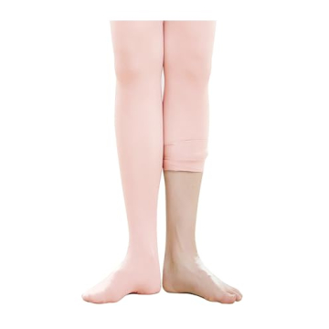 Stelle Girls Ballet Dance Tights - Ultra Soft, Convertible, Pro Quality
