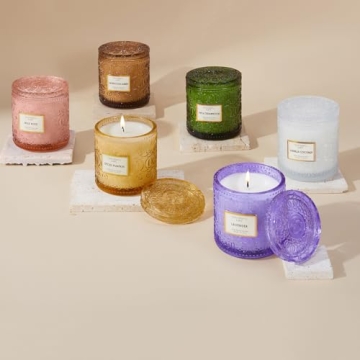 Luxury Cedarwood Candle Christmas Gift with 55 Hour Burn