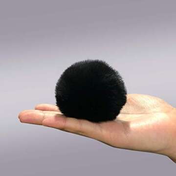 Cityelf Faux Rabbit Fur Ball Keychain for Stylish Bags