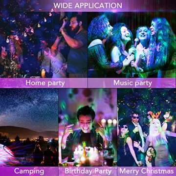 Lmaytech USB Mini Disco Ball Lights for Parties & Karaoke