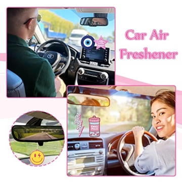 Laffact 12Pcs Trendy Car Air Fresheners for All Ages