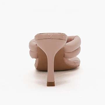 Rilista Women's Quilted Thong Heels - Stylish Comfort Sandals