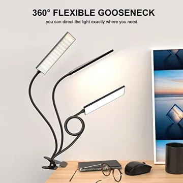 Vansuny LED Desk Lamp with Adjustable Light Modes