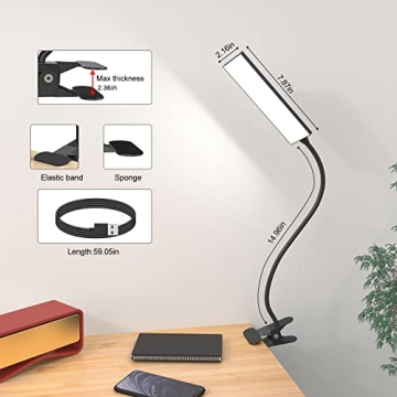 Vansuny LED Desk Lamp with Adjustable Light Modes