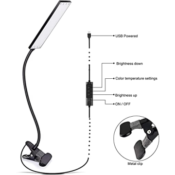 Vansuny LED Desk Lamp with Adjustable Light Modes