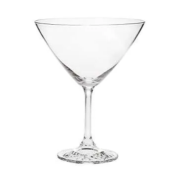 Godinger Barware Set, Cocktail Martini Shaker, Glasses and Mirrored Tray Bar Set - Dublin Collection