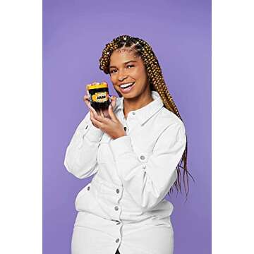 SoftSheen-Carson Let's Jam! Shining and Conditioning Hair Gel by Dark and Lovely, Extra Hold, All Hair Types, Styling Gel Great for Braiding, Twisting & Smooth Edges, Extra Hold, 14 oz
