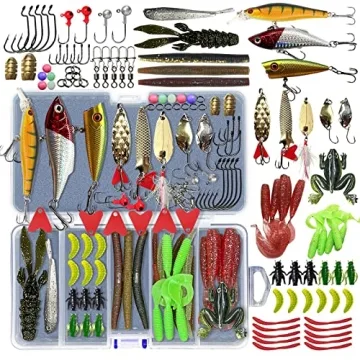 UperUper Fishing Lures Kit Set for Anglers - 26 Baits Included