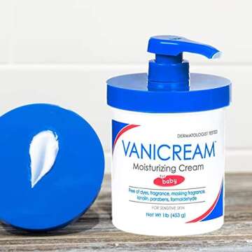 Vanicream Fragrance Free Baby Moisturizing Cream 16 oz