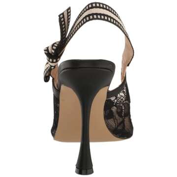 Steve Madden Women's Bri Pump in Black Lace - Chic Elegance