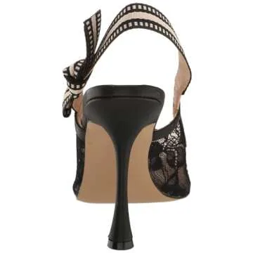 Steve Madden Women's Bri Pump in Black Lace - Chic Elegance