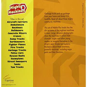 Garbage Trucks (Pebble Plus: Mighty Machines)