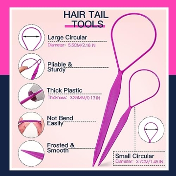 Colorful 24 Color Mini Hair Rubber Bands for Kids