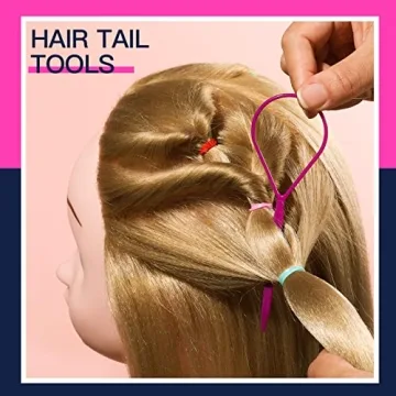 Colorful 24 Color Mini Hair Rubber Bands for Kids