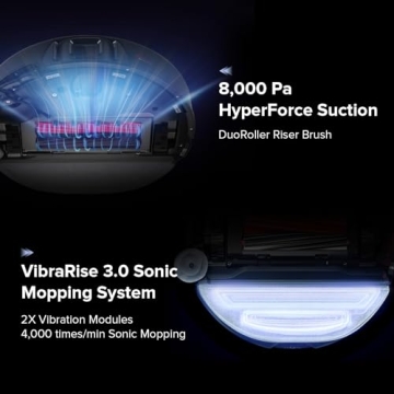 Roborock S8 Max Ultra Robot Vacuum and Mop for Home Cleaning