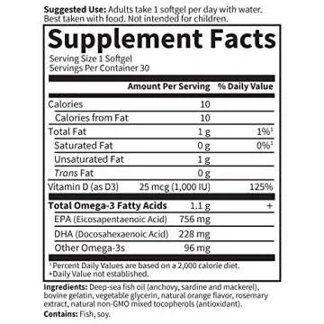 Garden of Life Minami Omega 3 Fish Oil Supplement - Orange Softgels