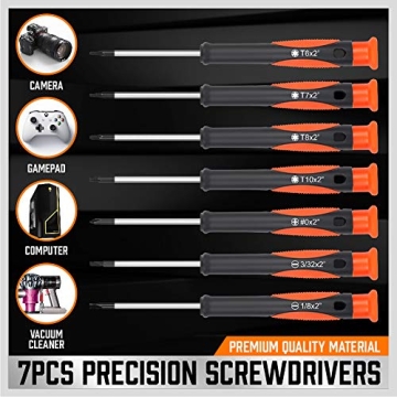 Ultimate 124-Piece Screwdriver Set for All Needs