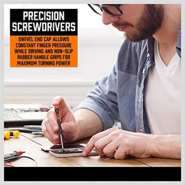 Ultimate 124-Piece Screwdriver Set for All Needs