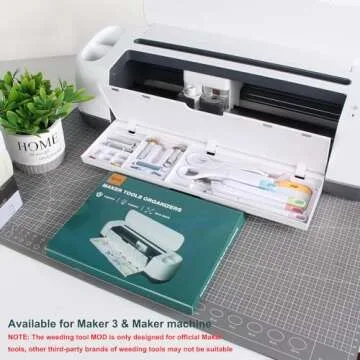 LOPASA Tool Organizer for Cricut Maker 3 & Maker, Blade Storage Accessories and Supplies for Cutting, Cutting Machine Organization and Storage Solutions, Weeding Tools and Knife Blade Organizer