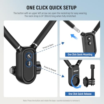 Magnetic Neck Holder for Action Camera & Phone