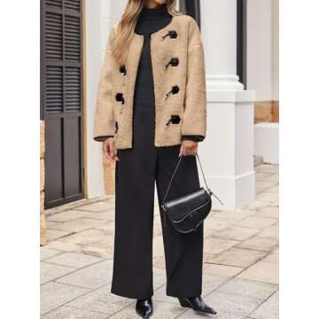 Tankaneo Women's Faux Fur Jackets - Stylish Winter Warmth