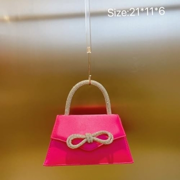 AFB Rhinestone Evening Clutch for Parties and Weddings