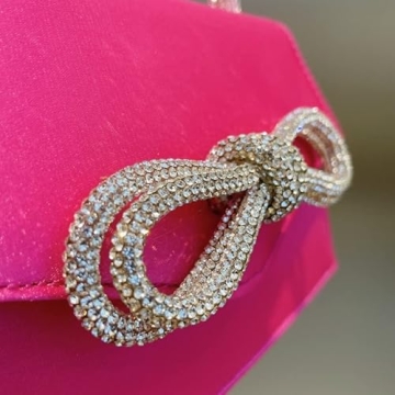 AFB Rhinestone Evening Clutch for Parties and Weddings