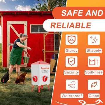 Efficient ZenxyHoC DIY Chicken Feeders No Waste System
