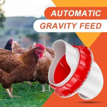 Efficient ZenxyHoC DIY Chicken Feeders No Waste System