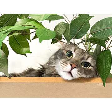 On2 Pets 2ft Kitty Tree with Interchangeable Leaves