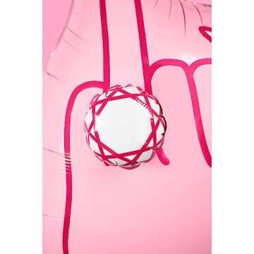 xo, Fetti Bachelorette Party Decorations 3D Ring Finger Balloon - 1 pc, 40 inch, XL | Bride to Be, Engagement Party Supplies, Bridesmaid Favor, Bridal Photo Booth