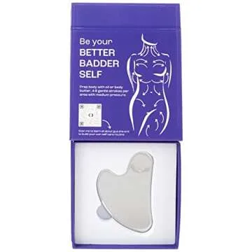 Ornami Stainless Steel Gua Sha Tool for Facial Massage