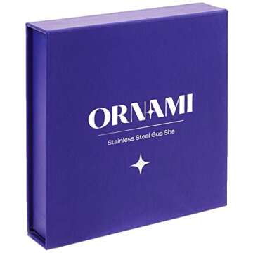 Ornami Stainless Steel Gua Sha Tool for Facial Massage