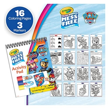 Crayola Nickelodeon Color Wonder Bundle Mess Free Coloring Set