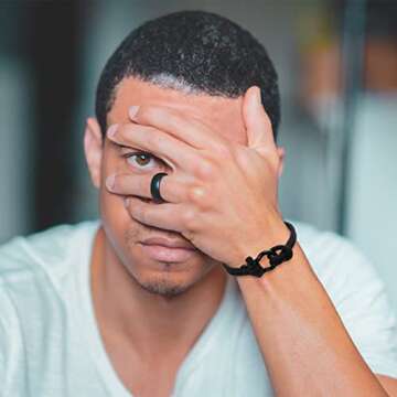 BTTLVZC To My Son Bracelet from Mom with Inspirational Love Quotes, Birthday Gifts, Graduation Gift from Mother Dad, Thanksgiving Christmas Gift to Son, Black, 8 25 inch